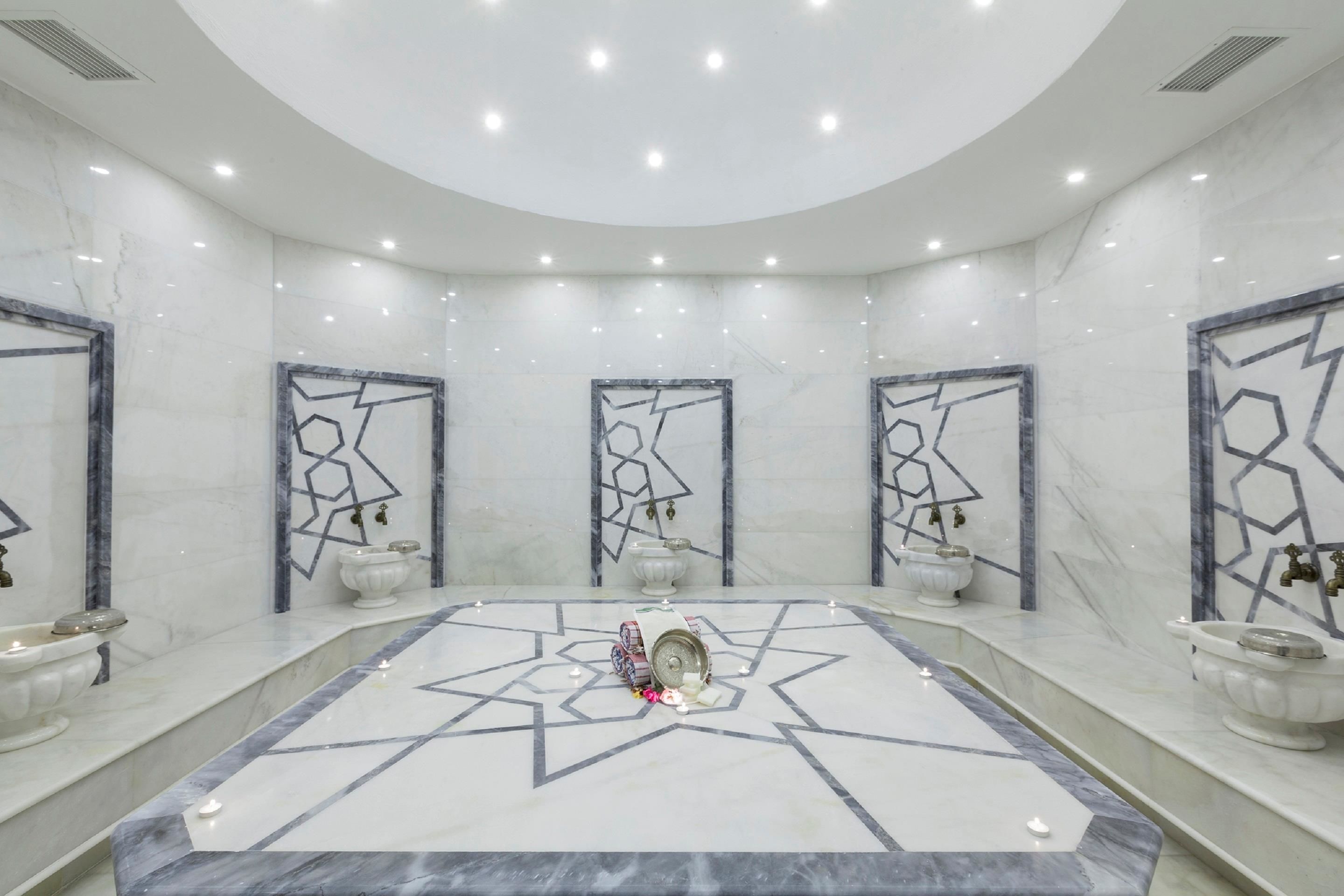 turkish bath/hammam, body treatments, hydrotherapy, aromatherapy