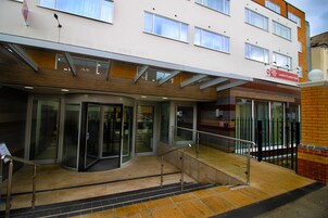 Entrada de la propiedad