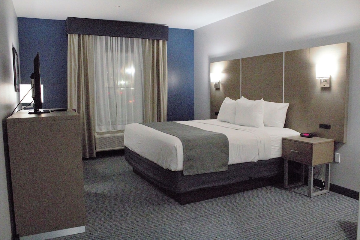 Peralatan tempat tidur premium, tilam berlapik, meja 