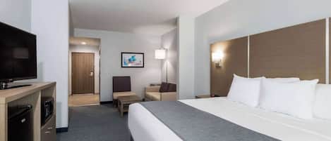 Studiosuite, 1 King-Bett, Nichtraucher | Hochwertige Bettwaren, Pillowtop-Betten, Schreibtisch