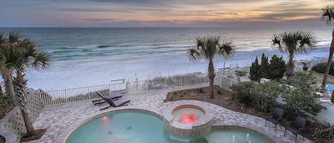 Casa, 6 camere da letto, vista oceano, di fronte alla spiaggia | Piscina all'aperto