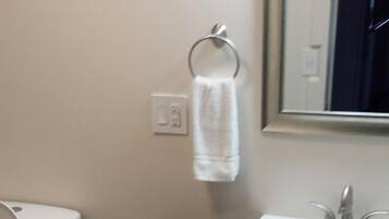 Free toiletries, towels, soap, shampoo