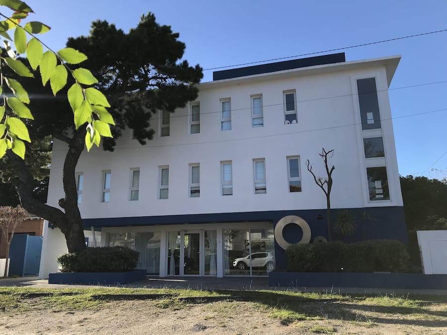 Fassade der Unterkunft