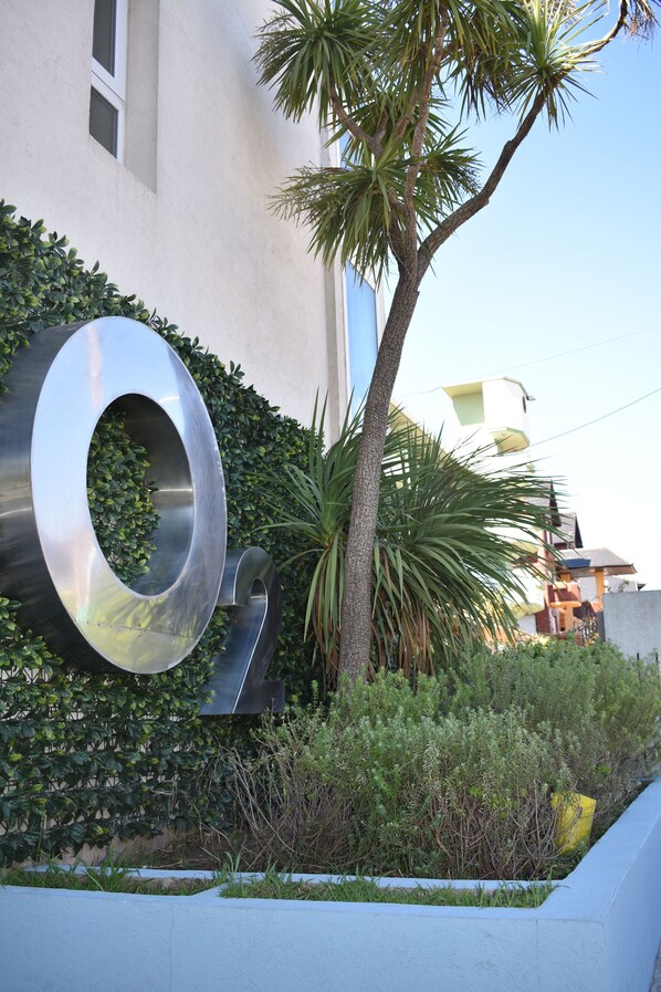 Fachada de la propiedad