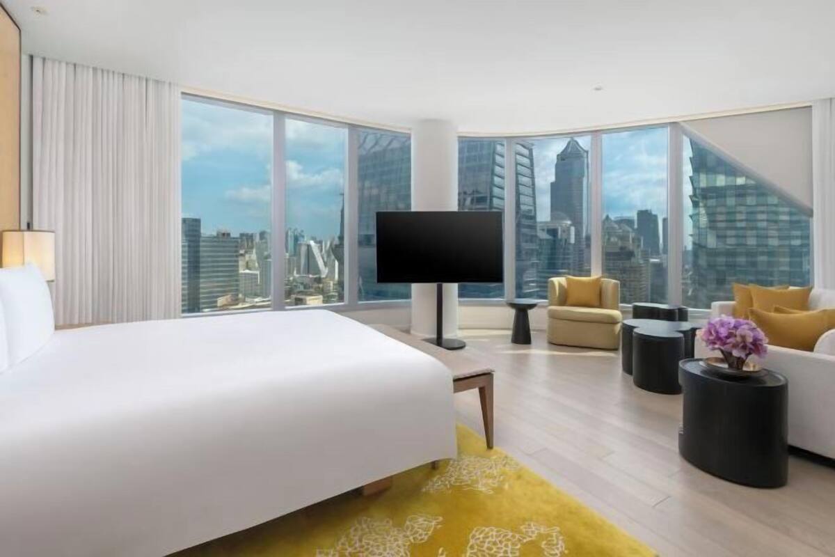 Literie de qualité supérieure, minibar, coffres-forts dans les chambres