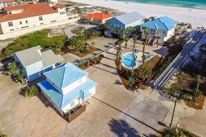 Ferienhaus, 6 Schlafzimmer, Meerblick, Strandnähe | Ansicht von oben