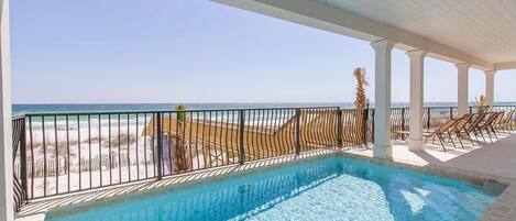 House, 6 Bedrooms, Ocean View, Beachfront | Outdoor pool