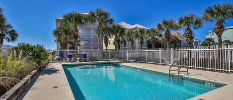 Hus - 4 soveværelser - havudsigt - ved stranden | Udendørs pool