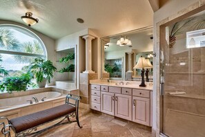 Ferienhaus, 4 Schlafzimmer, Meerseite | Badezimmer | Dusche, Handtücher