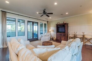 House, 4 Bedrooms, Sea Facing | Living area - SIMMONS TOWNHOUSE 4 Bedroom Holiday Home by Five Star Properties (Panama City Beach)