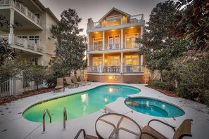 House, 6 Bedrooms, Ocean View, Sea Facing | Outdoor pool - Slainte 6 Bedroom Holiday Home by Five Star Properties (Santa Rosa Beach)