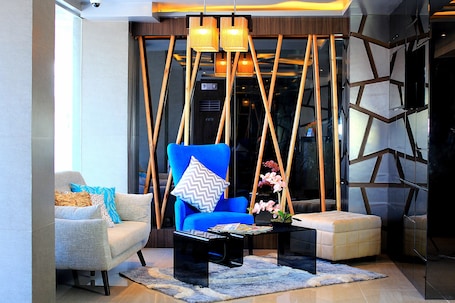 Sala de estar en el lobby