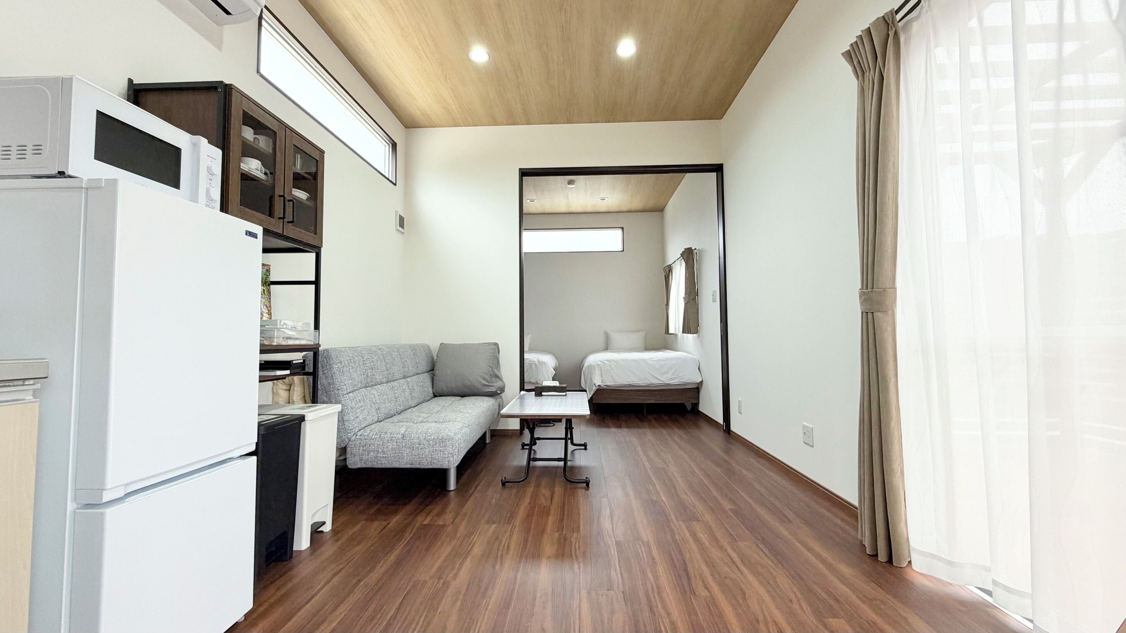 Tropical Cabin Type of the 2nd Village (2 Semi Double beds,1 Sofa bed), Non smoking
