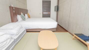 Hypo-allergenic bedding, down comforters, individually furnished
