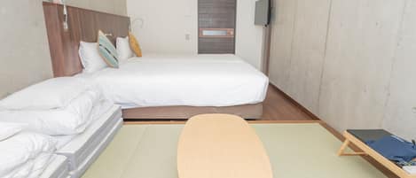 Ropa de cama hipoalergénica, edredón y muebles diferentes