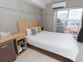Quarto casal, para não fumantes, cozinha (Washer&Lounge Access/Condo Building) | Roupas de cama antialérgicas, edredons de pluma