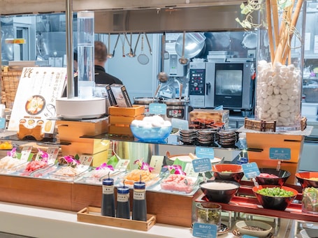 Daily local cuisine breakfast for a fee. The BREAKFAST HOTEL PORTO Ishigakijima