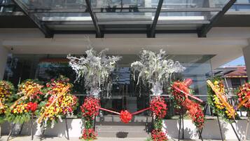 Fassade der Unterkunft