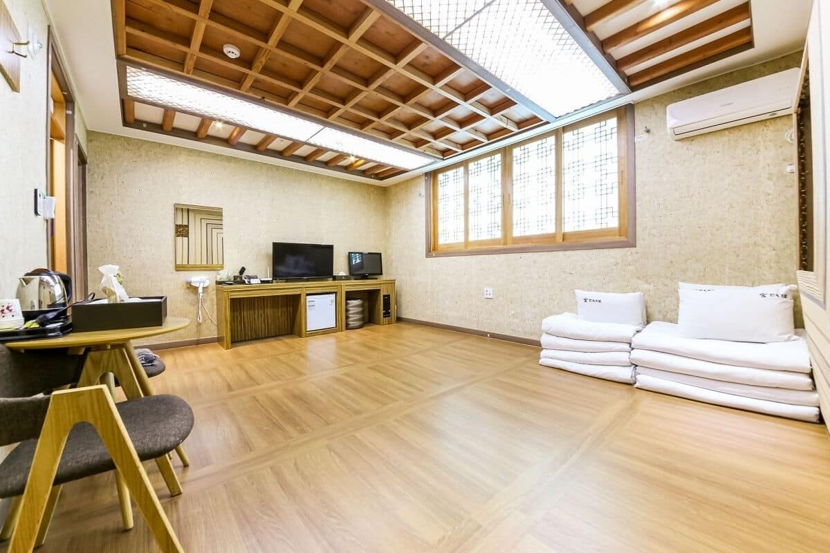 room (korean ondol, rate for 2) | free wifi, bed sheets