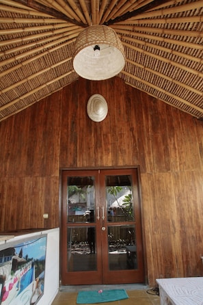 Interior entrance - Beach Camp (Gili Trawangan)