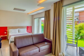 Suíte júnior | Frigobar, cofres nos quartos, escrivaninha, cortinas blackout