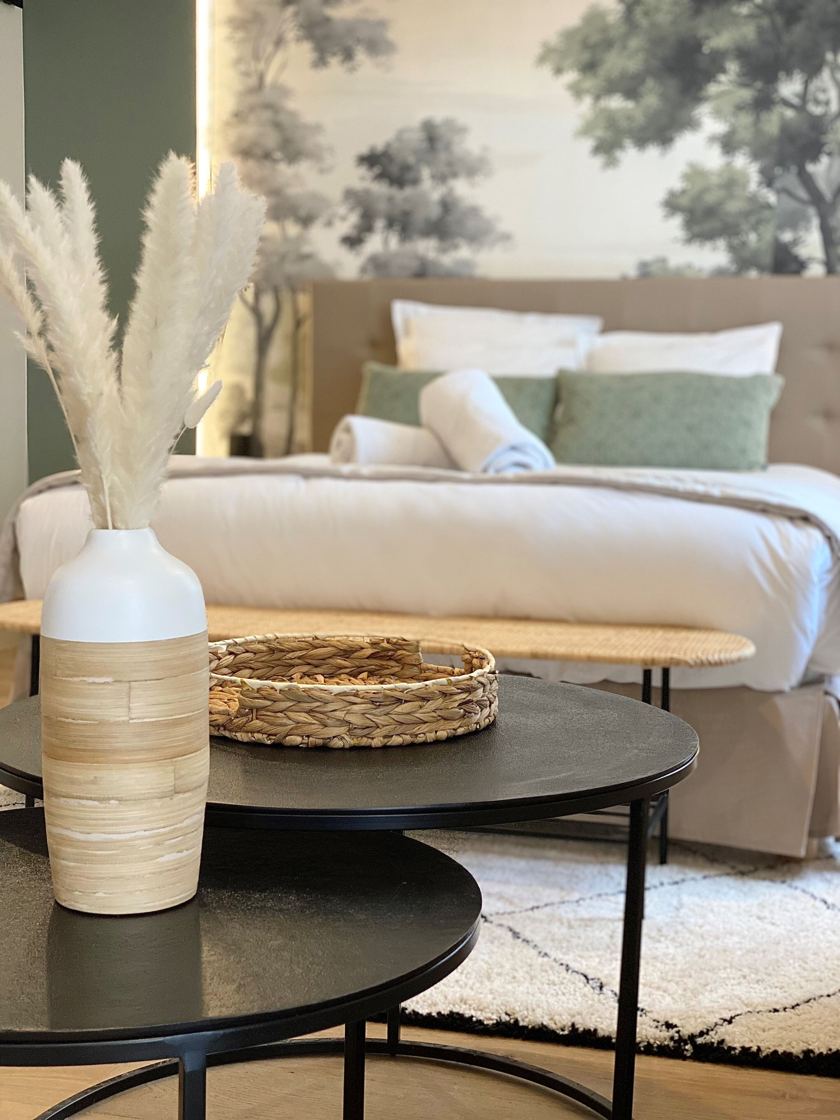 room (coquette) | premium bedding, individually decorated, individually furnished, desk