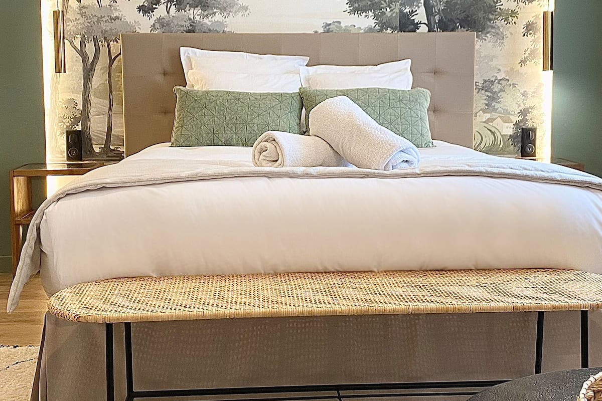 room (coquette) | premium bedding, individually decorated, individually furnished, desk