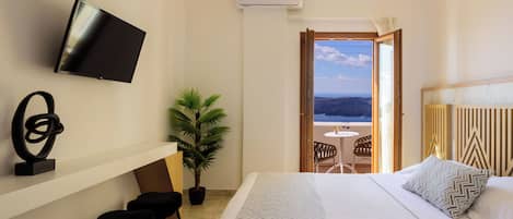 Deluxe Room Volcano View | Tallelokero huoneessa, äänieristys, ilmaiset vauvansängyt