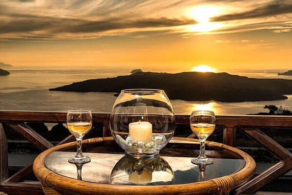 View from property - Astir Thira (Santorini)