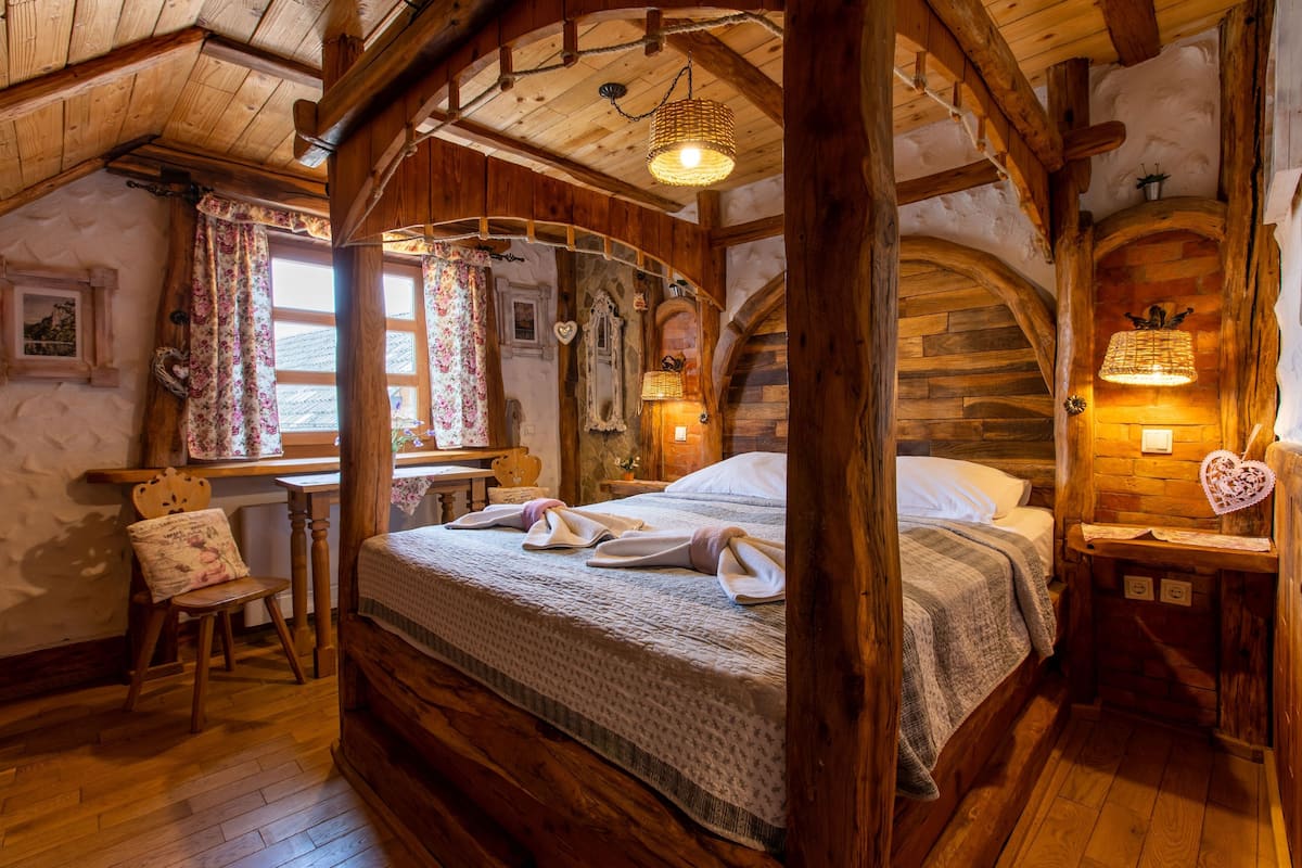 comfort double room | premium bedding, desk, iron/ironing board, free wifi