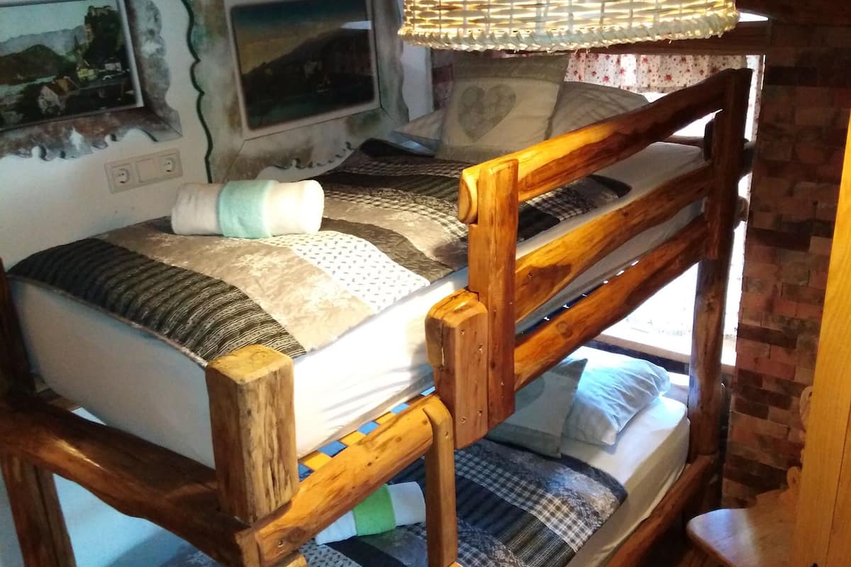Premium bedding, desk, iron/ironing board (on request), free WiFi
