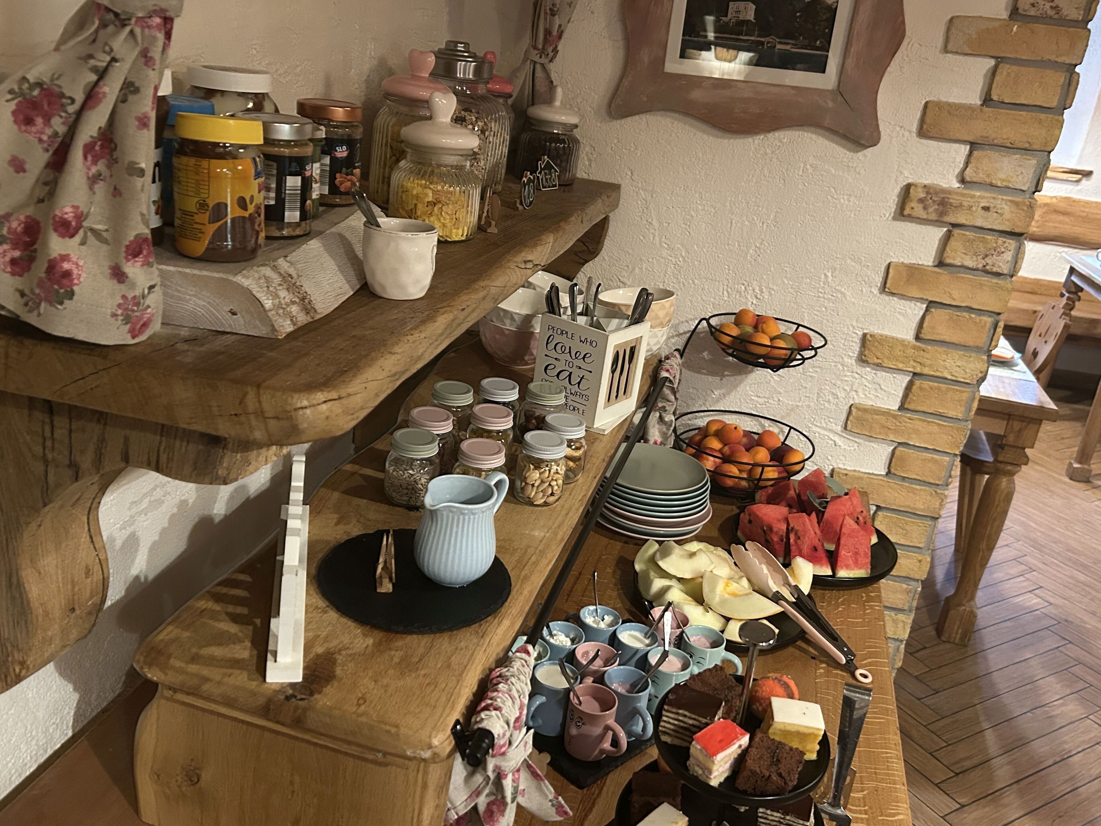 Breakfast buffet