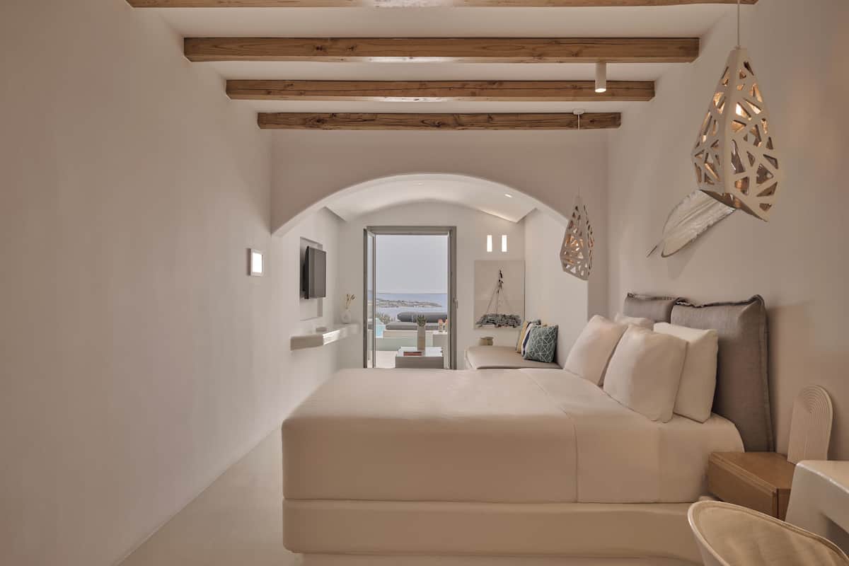 Suite estudio sénior | 1 dormitorio, ropa de cama de alta calidad, edredones de plumas