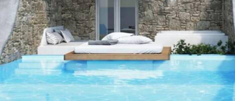 Premium-sengetøj, dundyner, senge med madrasser af memory foam, minibar