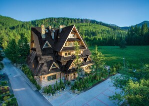 Aerial view - Willa Przy Dolinie Kościeliskiej (Koscielisko)