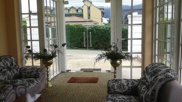 Interior entrance