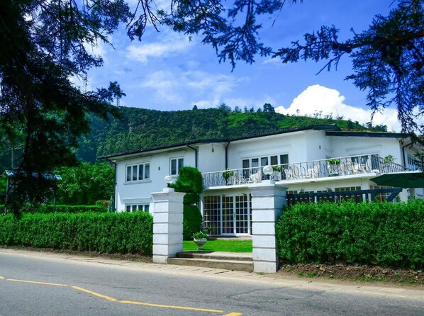 Blick von der Unterkunft