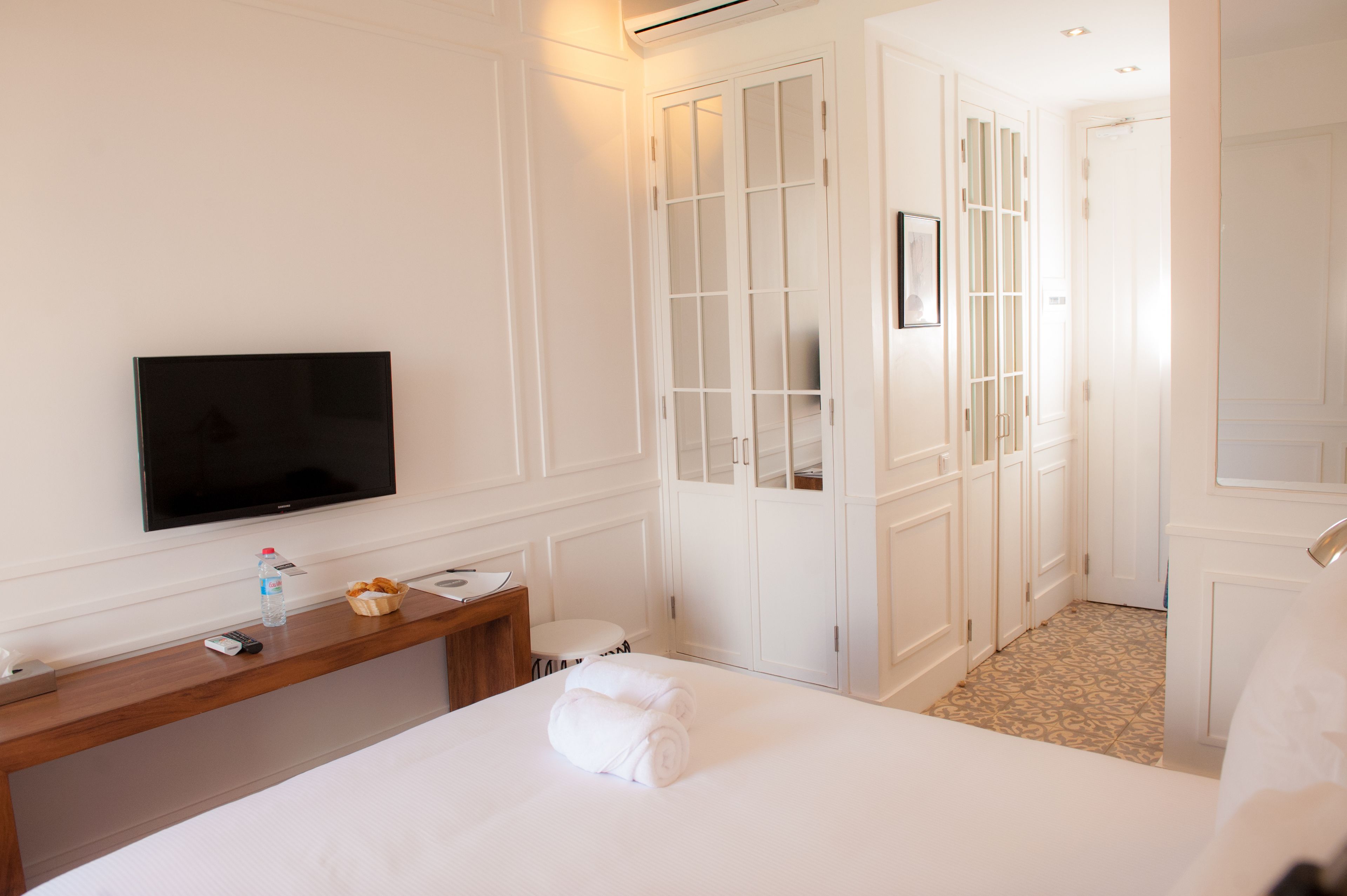 Habitación estándar, 1 cama doble | Ropa de cama de alta calidad, caja fuerte, cortinas opacas y wifi gratis