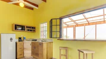 Apartment, 2 Bedrooms | Private kitchen | Fridge, microwave, coffee/tea maker