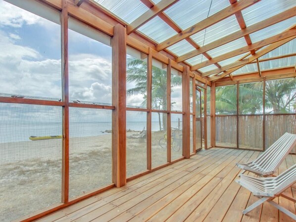 Apartment, 2 Bedrooms | Terrace/patio - Oceanus Cabanas (Dangriga)