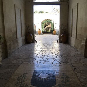 Interior entrance