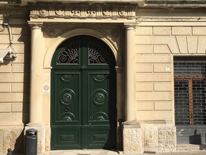 Façade de l’hébergement