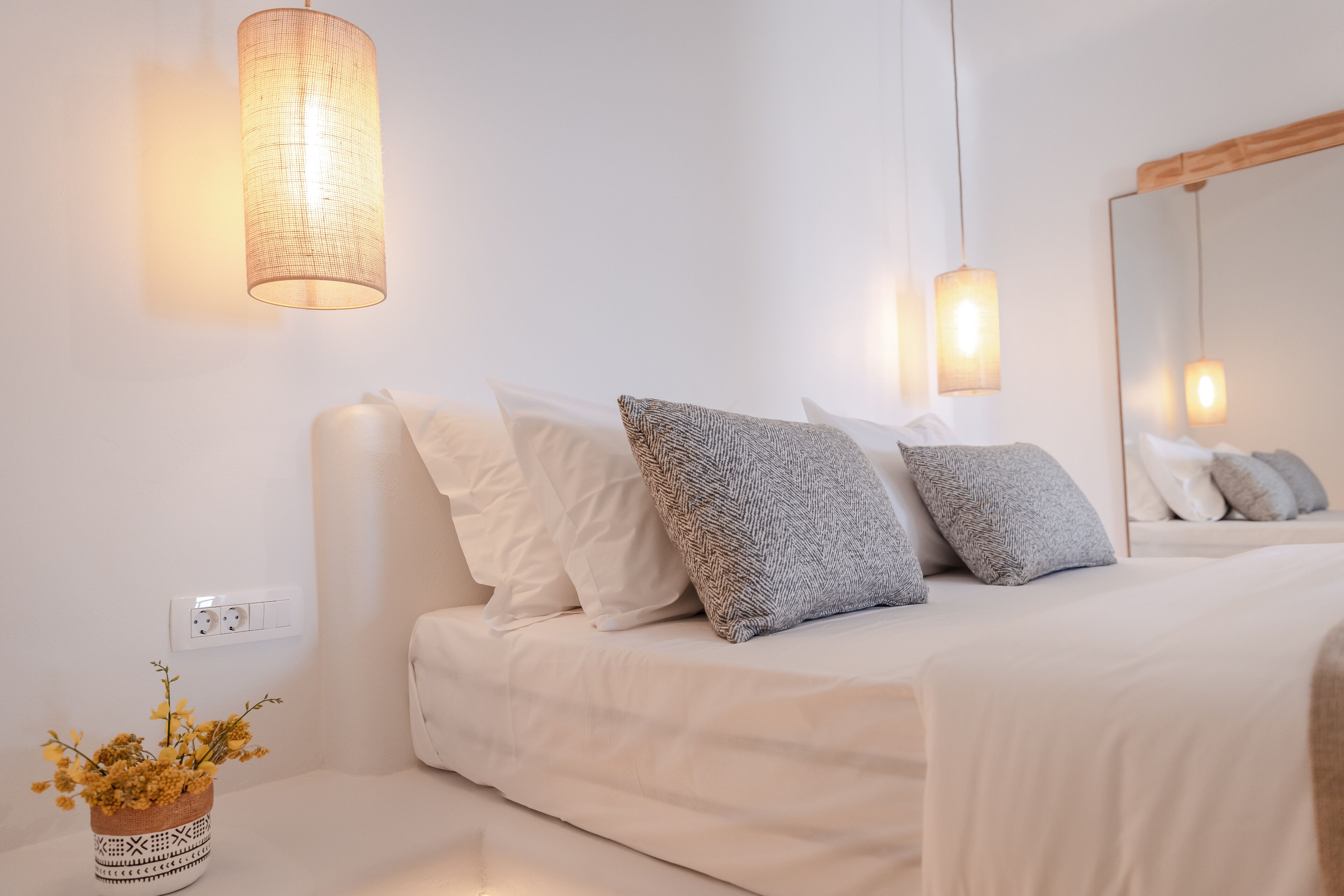 Villa, 2 Bedrooms, Private Pool, Sea View | 2 bedrooms, hypo-allergenic bedding, in-room safe