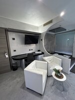 Loft, Bebas Asap Rokok, jet tub | Meja kerja, kedap suara, dan Wi-Fi gratis