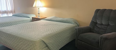 Room, 2 Queen Beds | Desk, free WiFi, bed sheets