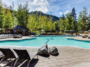 Leilighet, 1 soverom | Utendørsbasseng