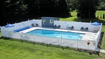 Seasonal outdoor pool