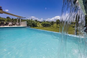 Executive Villa, 3 Bedrooms, Private Pool, Garden View | Terrace/patio