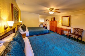 客房, 2 张大床 | 免费 WiFi、床单