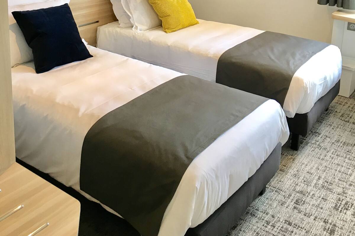 Premium bedding, in-room safe, individually decorated, desk